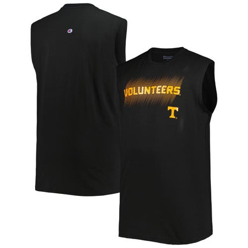 PROFILE Men's Black Tennessee Volunteers Big & Tall Tank Top