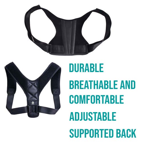 Pursonic Posture Corrector Duo Him And Her In Black