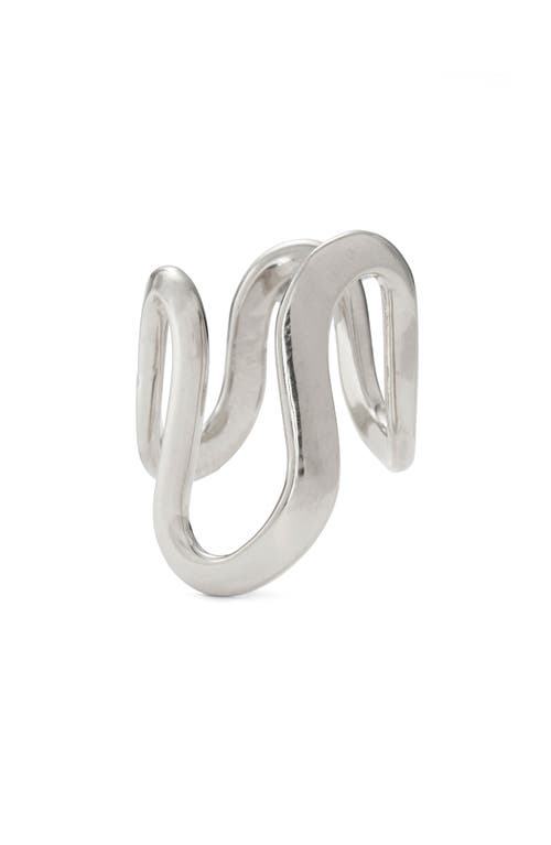 Shop Lady Grey Peak Ring In Silver