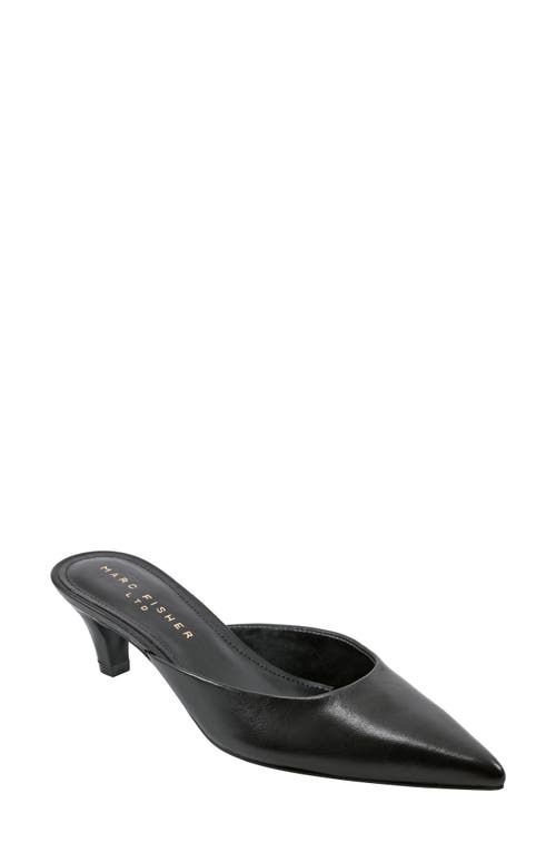 Shop Marc Fisher Ltd Rosa Mule In Black