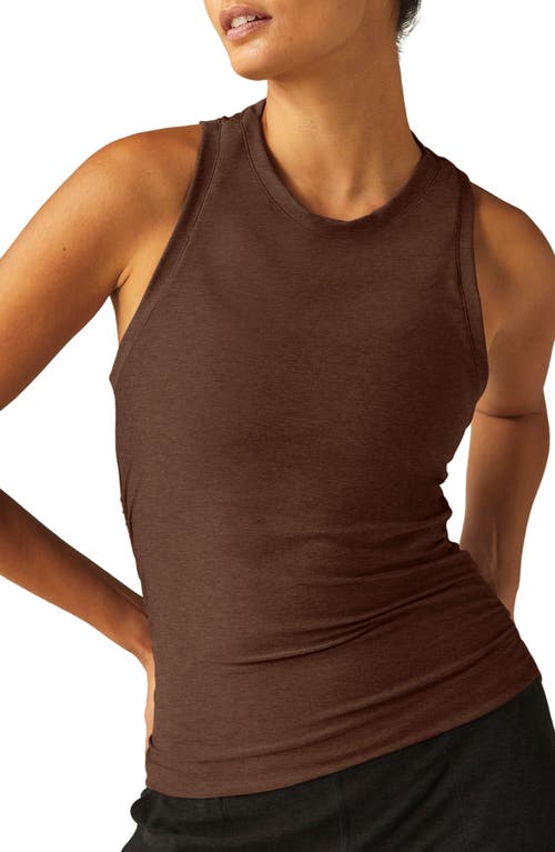 BEYOND YOGA BEYOND YOGA FEATHERWEIGHT YOUR FIT RUCHED TANK TOP 