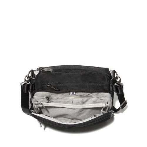 Shop Baggallini Marais Crossbody Bag In Black Twill