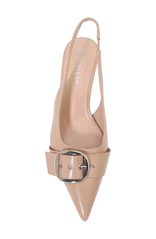 BERNESS BERNESS PARI POINTED TOE SLINGBACK PUMP 