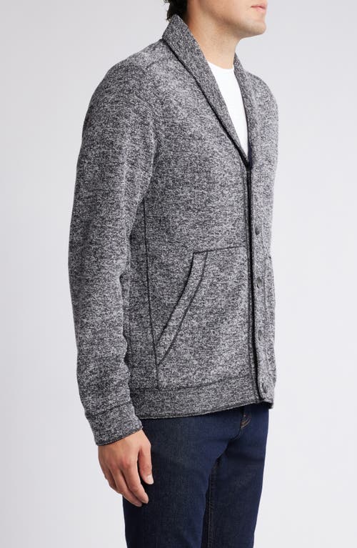 Shop Tommy Bahama Granite Bay Shawl Collar Cardigan In Coal