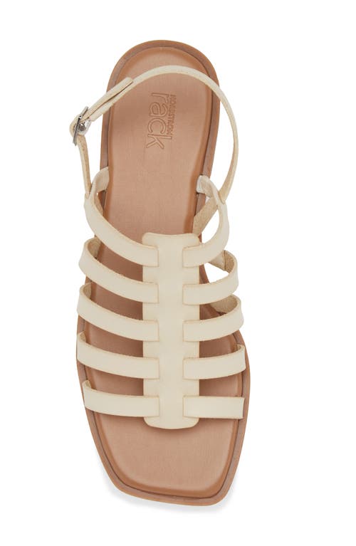 Shop Nordstrom Rack Hugo Flat Sandal In Ivory Vanilla