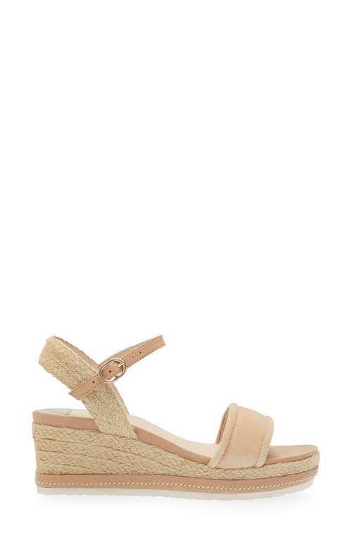 Frankie4 Harris Espadrille Sandal In Camel Suede