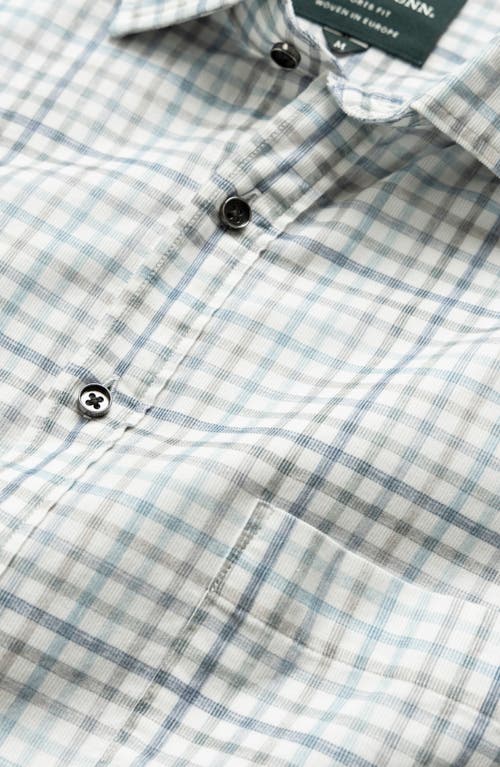 Shop Rodd & Gunn Brookdale Check Cordoroy Button-up Shirt In Sky