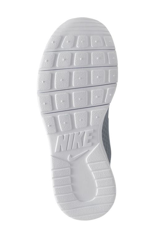 Nike Kids' Tanjun Ez Sneaker In Wolf Grey/white/white