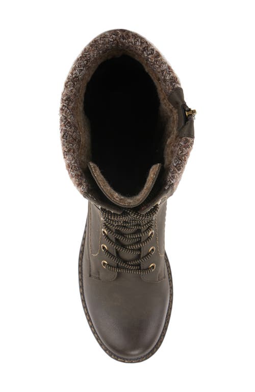 Spring Step Yosemite Water Resistant Boot In Dark Brown