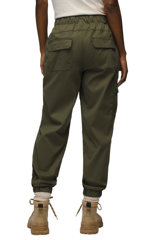 Prana Stretch Zion™ Elastic Waist Joggers In Spruce