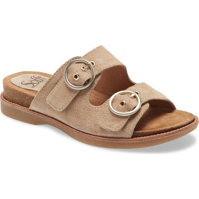 Softt Brooklyn Sandal, Grey