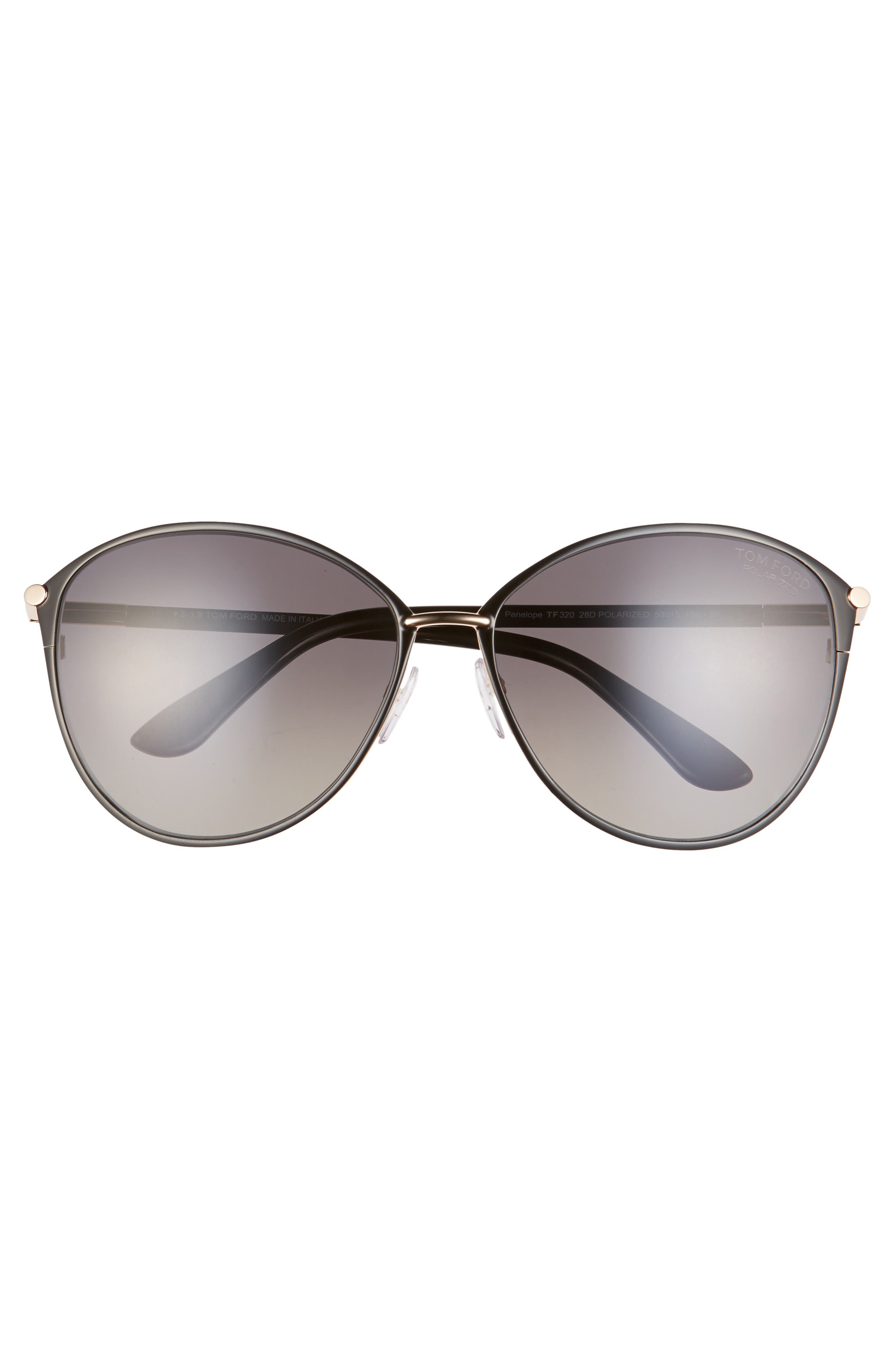 penelope 59mm gradient cat eye sunglasses