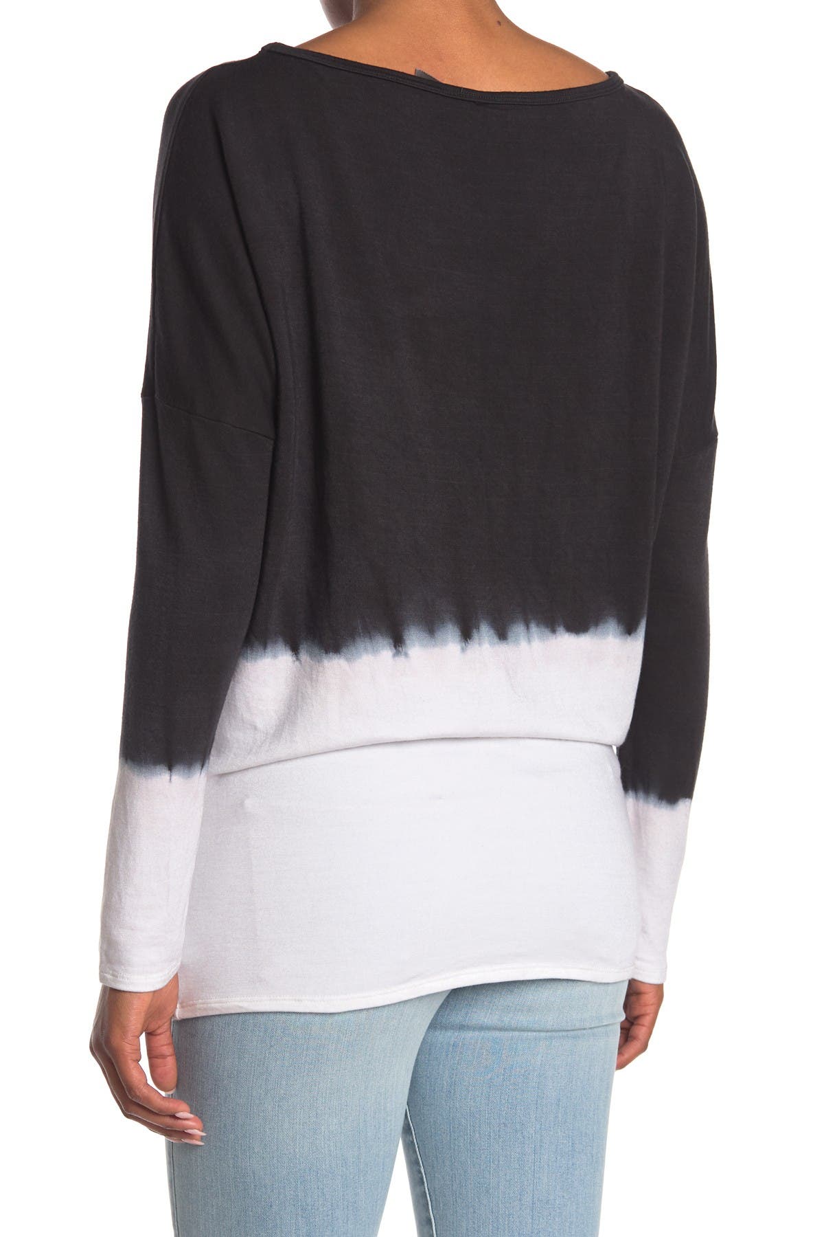 GO COUTURE Boatneck Dolman Sweater 