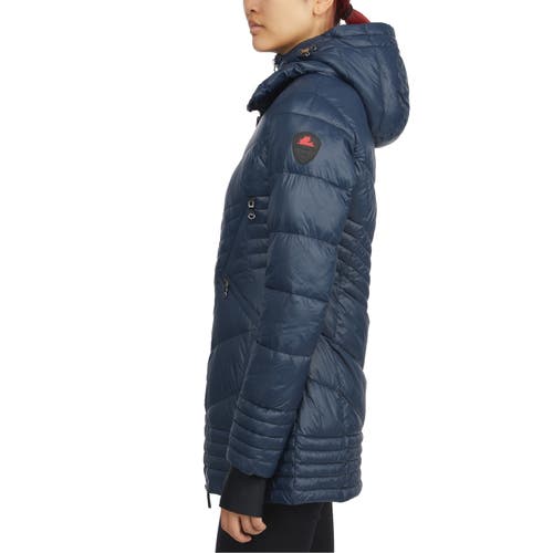 Shop Pajar Braunwyn Light Weight Packable Puffer In Navy