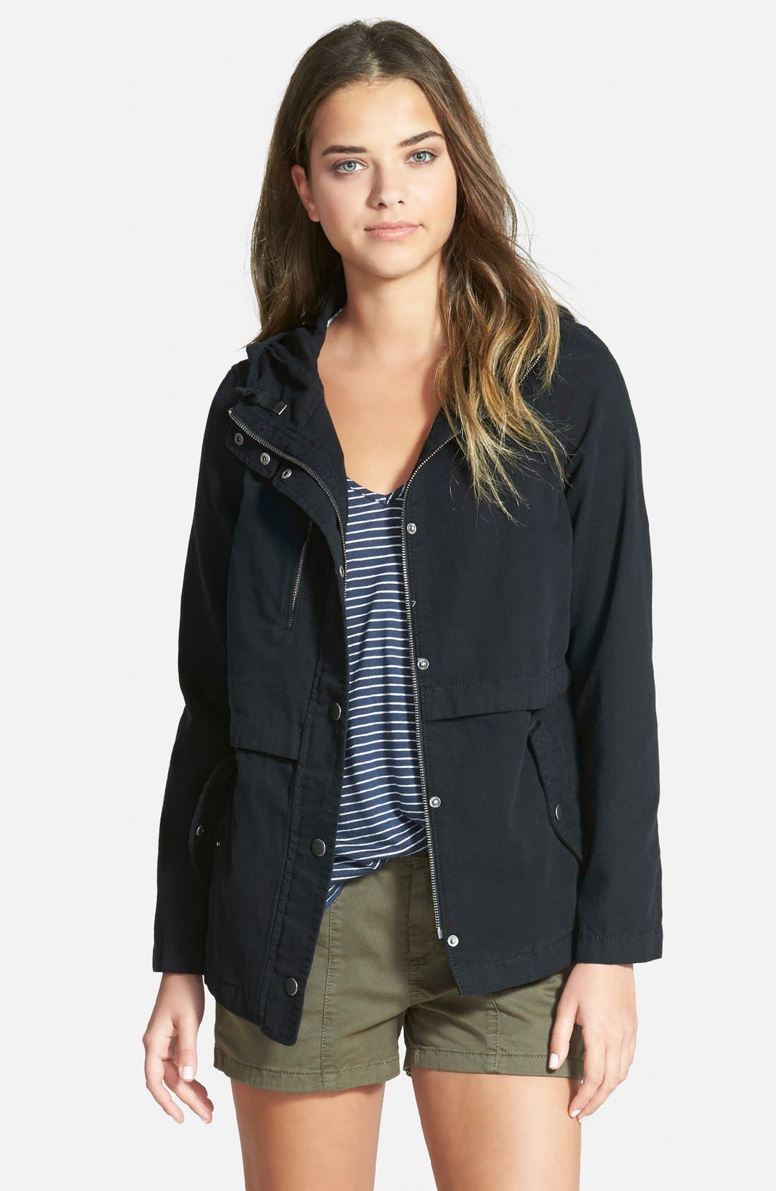 Hinge Hooded Canvas Jacket Nordstrom