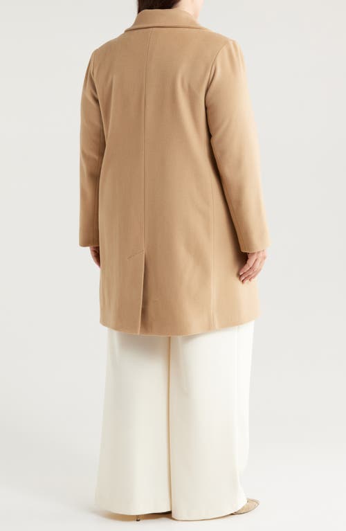 Shop Fleurette Charlie Wool Coat In Camel