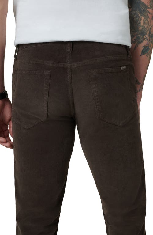 Joe's The Brixton Slim Straight Leg Corduroy Jeans In Espresso