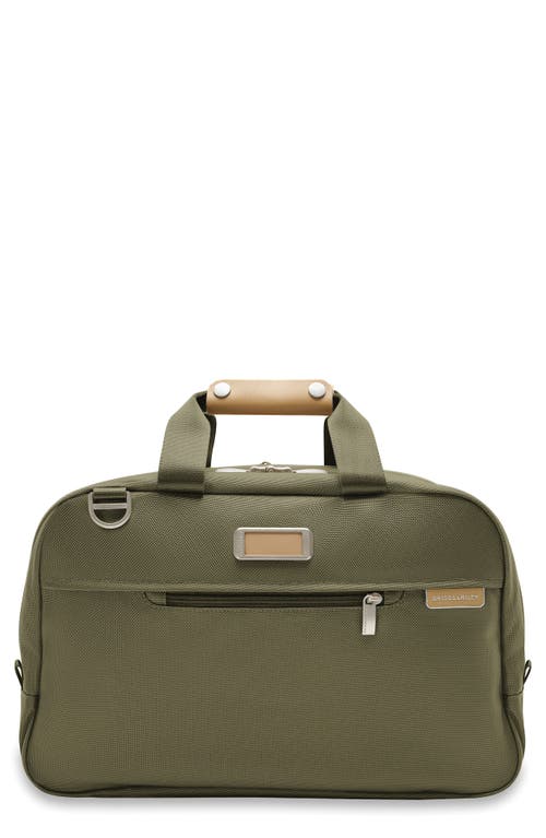 Briggs & Riley Baseline Executive Travel Duffle in Olive