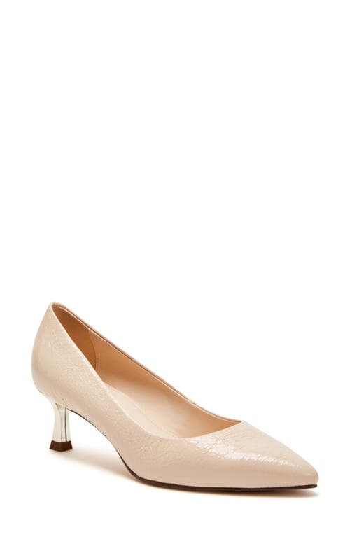 Katy Perry The Golden Pointed Toe Kitten Heel Pump Cream at Nordstrom,