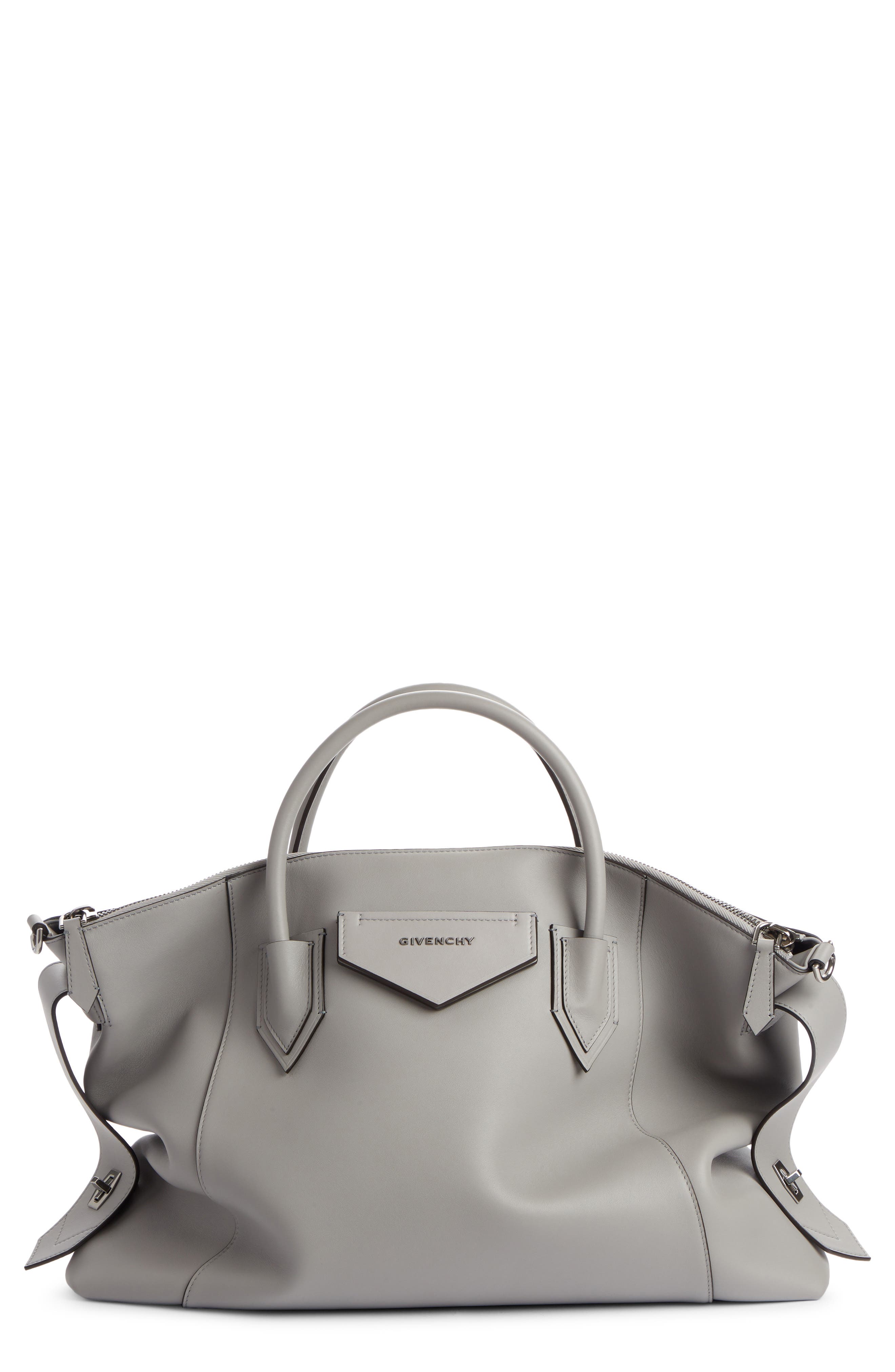 Givenchy Grey Medium Antigona Soft Bag for Women