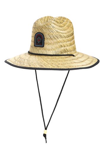 Travismathew Farmer's Tan Straw Hat In Brown