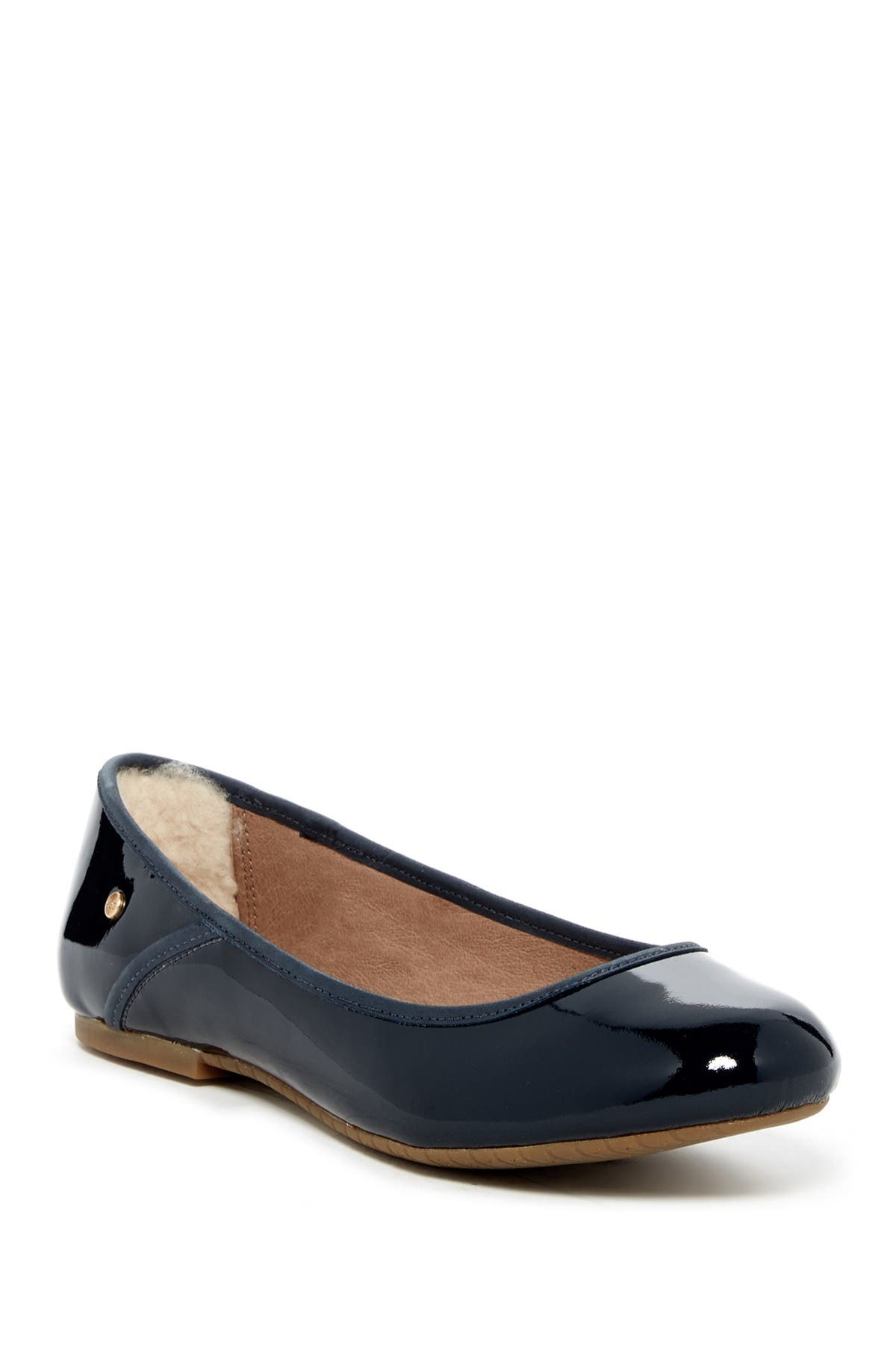 ugg patent leather flats