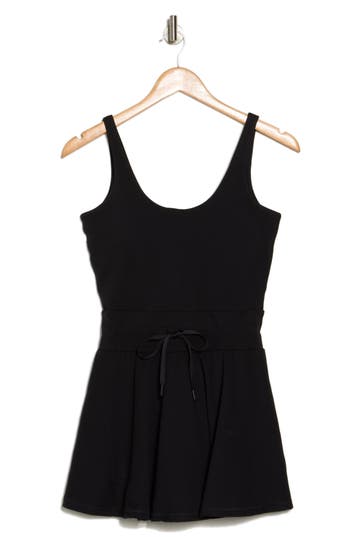 Yogalicious Lux Annie Tennis Dress In Black