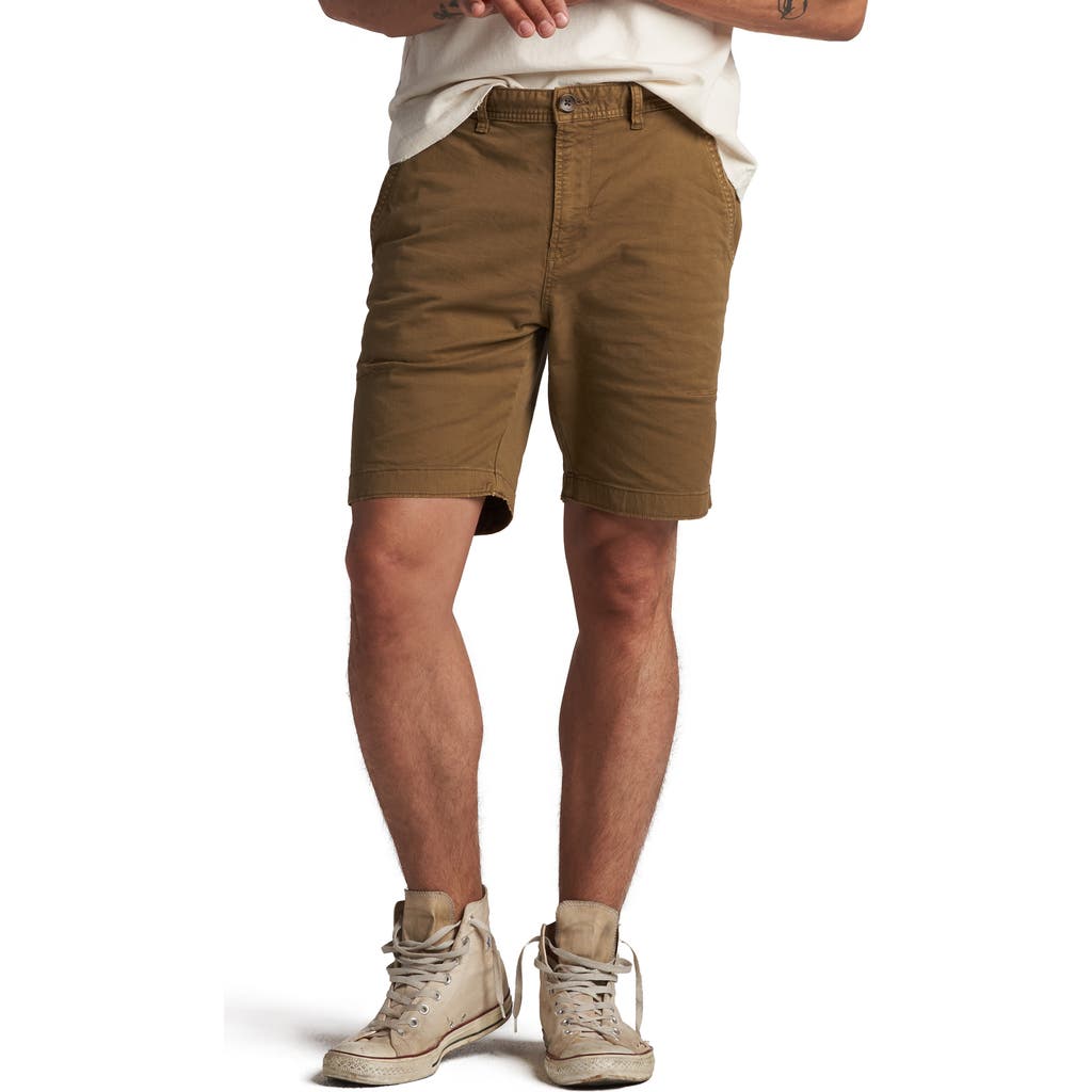 ROWAN ROWAN WALSH STRETCH COTTON TWILL SHORTS
