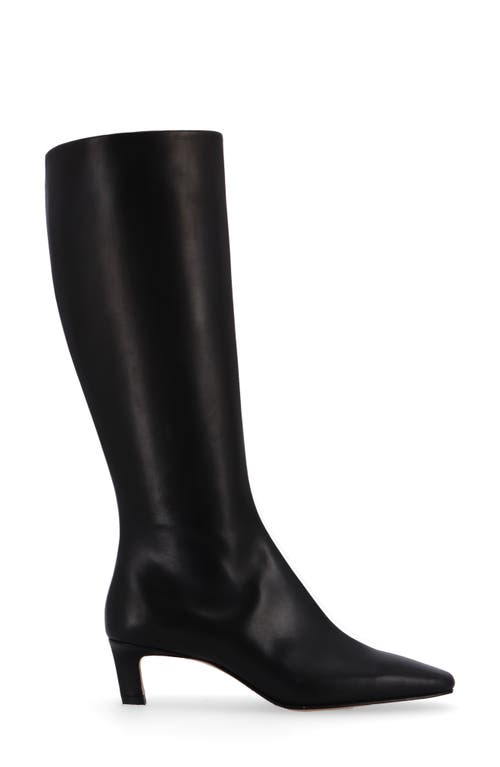 Shop Alohas Rory Knee High Boot In Black