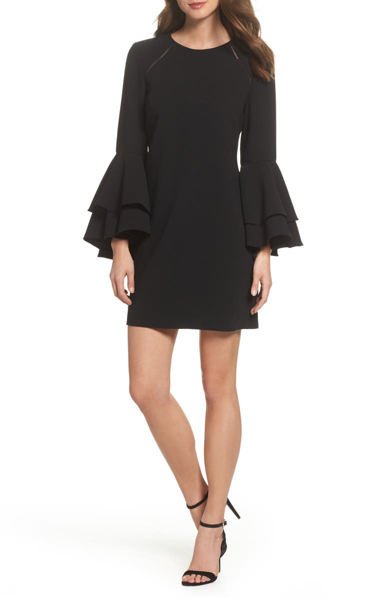Chelsea28 Tiered Bell Sleeve Shift Dress | Nordstrom