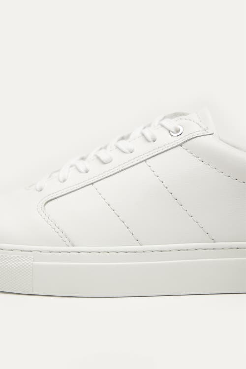 Want Les Essentiels De La Vie Want Les Essentiels Lennon 2.0 Smooth Leather Low Sneaker In White