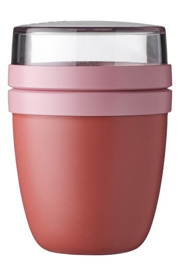 Mepal Ellipse Mini Lunch Pot In Vivid Mauve