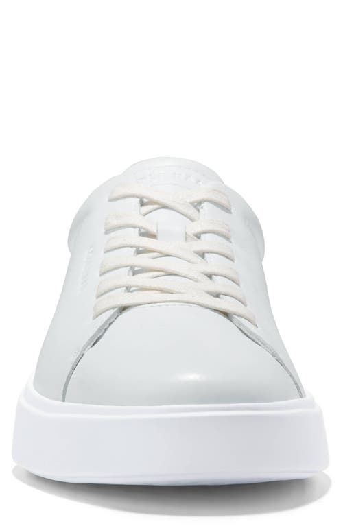 Cole Haan Grand Crosscourt Traveler Sneaker In Optic White/egret