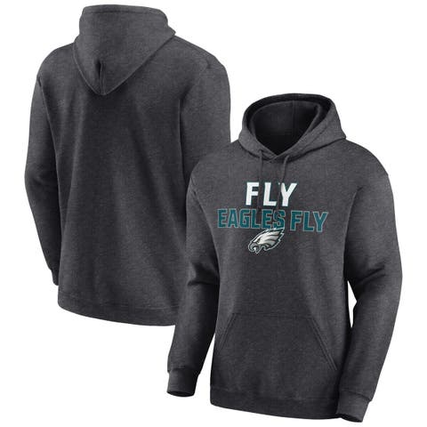 Philadelphia Eagles New Era Fly Collection 2.0 Pullover Hoodie - Black