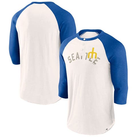 Fanatics Branded White/light Blue St. Louis Cardinals Backdoor Slider  Raglan 3/4-sleeve T-shirt