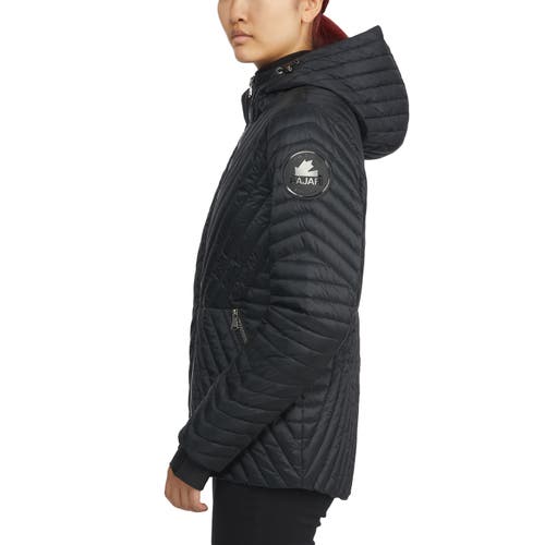 Pajar Nikola Lightweight Packable Puffer Jacket In Black