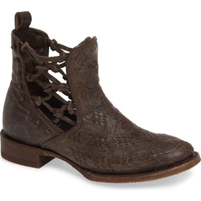Lane Boots X Patina Vie London Secrets Bootie- Brown
