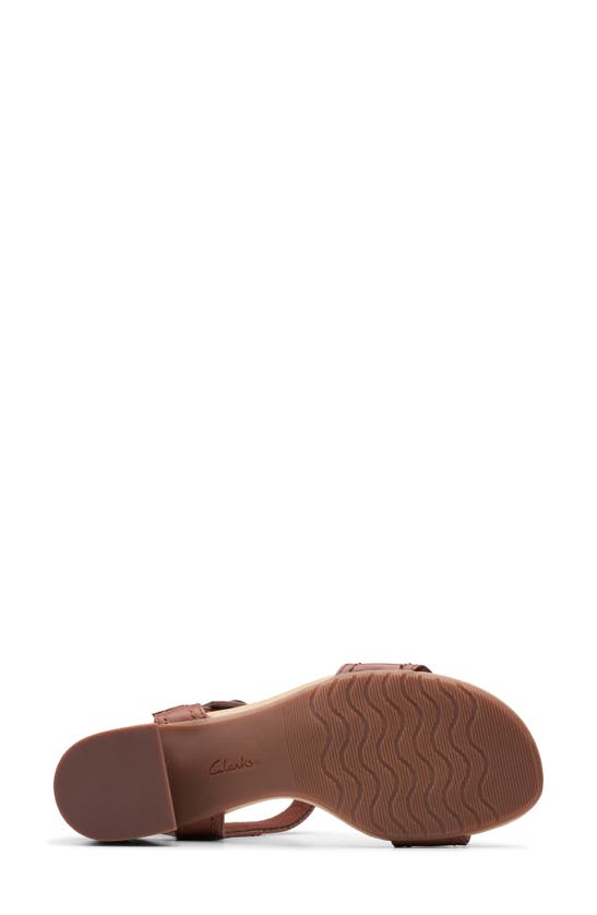 Shop Clarks ® Desirae Coast Sandal In British Tan Leather