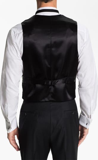 David Donahue Silk Vest, $199, Nordstrom