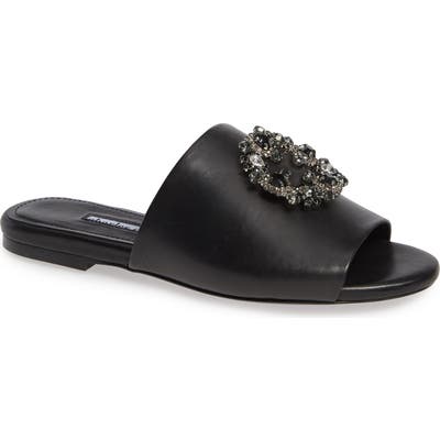 Charles David Soleil Slide Sandal, Black