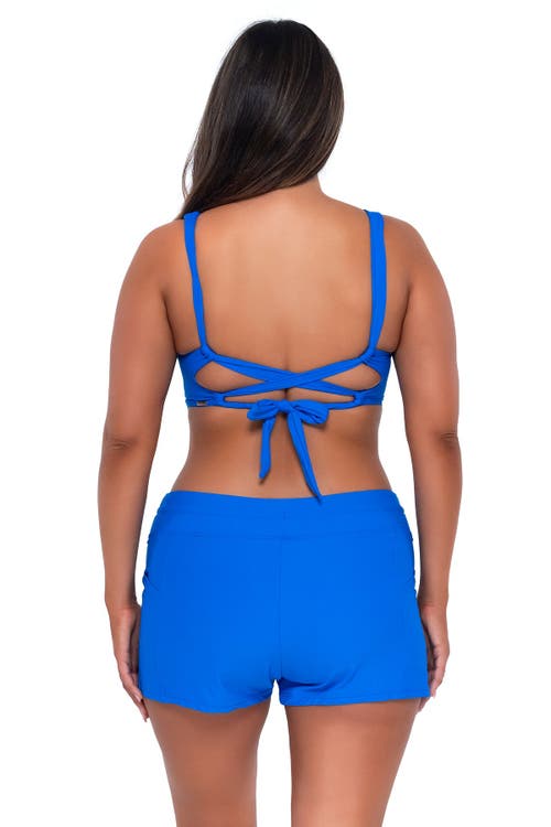 Sunsets Laguna Swim Short In Electric Blue