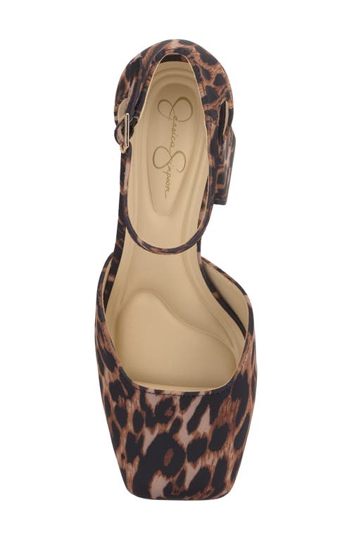 Shop Jessica Simpson Lollah Ankle Strap Pump In Natural