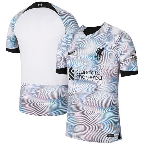 UPC 196148413786 product image for Men's Nike White Liverpool 2022/23 Away Breathe Stadium Replica Jersey at Nordst | upcitemdb.com