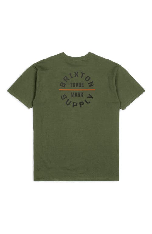 BRIXTON BRIXTON OATH STANDARD FIT LOGO GRAPHIC T-SHIRT 