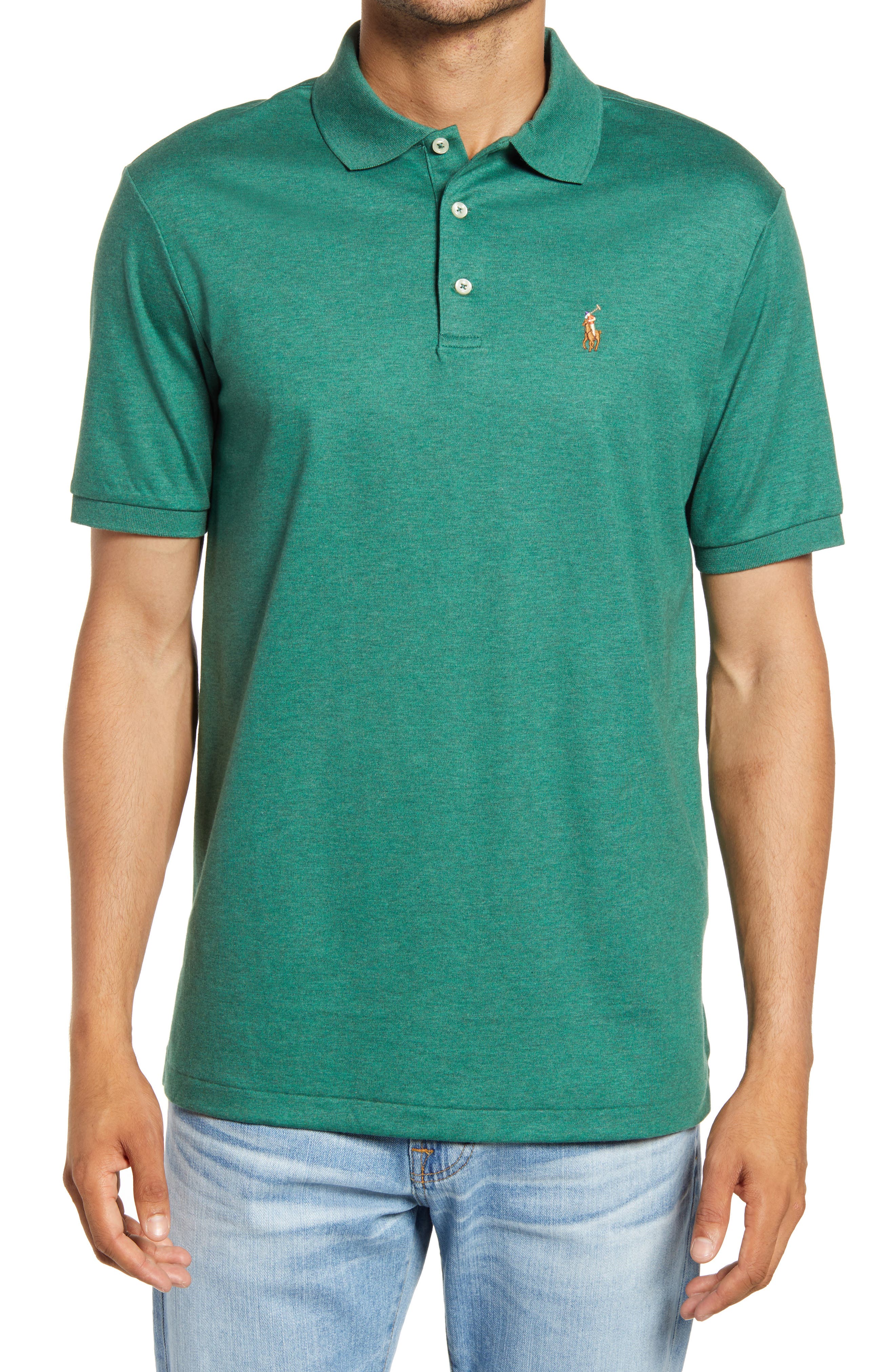 green polo ralph lauren shirt