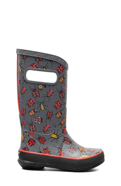 Shop Bogs Kids' Classic Rain Boot In Gray