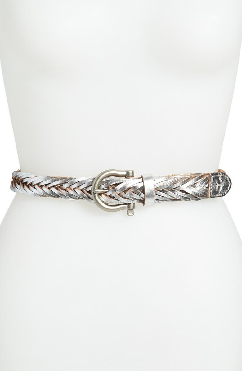 Sperry Top-Sider® Twist Braid Leather Belt | Nordstrom