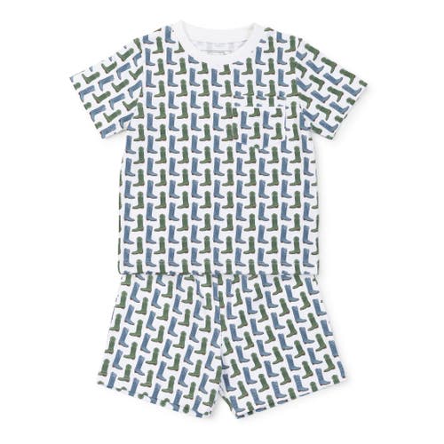 LILA AND HAYES LILA AND HAYES CHARLES BOYS' SHORT SET 