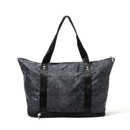 Baggallini Carryall Packable Tote In Midnight Blossom