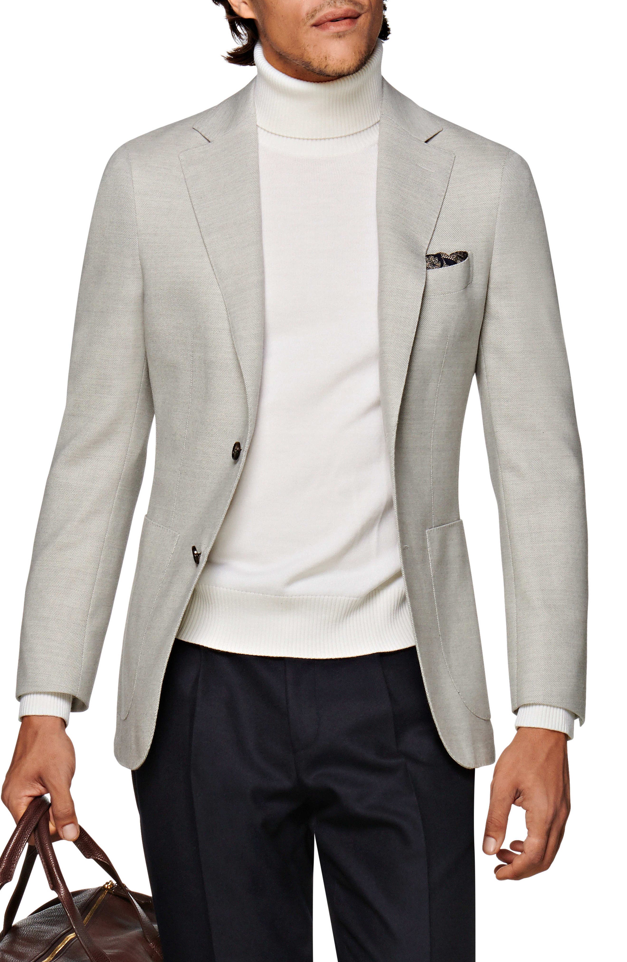 Suitsupply Havana Slim Fit Solid Wool Sport Coat Nordstrom
